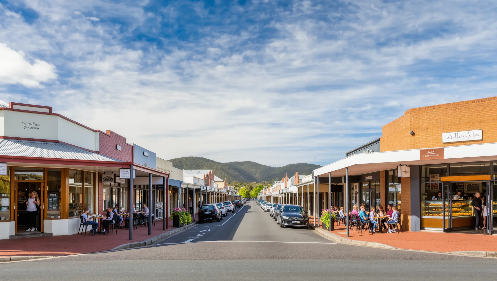 Artist's impression — Future town centre